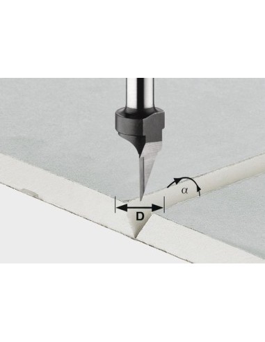 Festool Gipskartonfräser HW S8 D12,5/45°