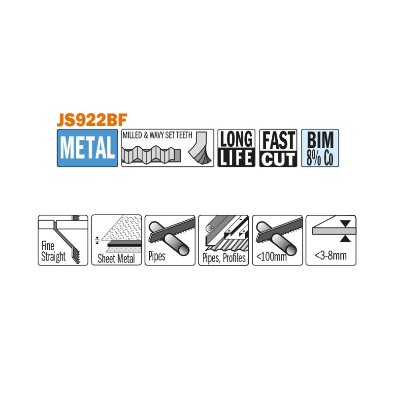 For Cutting Thick Sheet Metal, Solid Pipe and Profiles