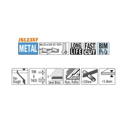 For Cutting Thin to Thick Sheet Metal, Thin to Thick Profiles 2