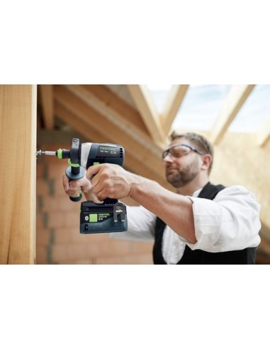 Festool Taladro atornillador a batería QUADRIVE TDC 18/4-Basic