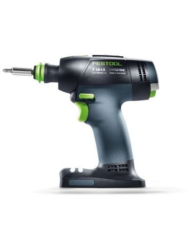 Festool Perceuse-visseuse sans fil T 18+3-Basic
