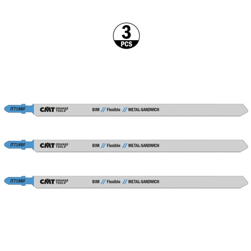 Coupe droite et fine sur des panneaux sandwich