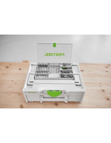 Festool Coffret de forets hélicoïdaux BKS SYS3 D3-8 K CE/W