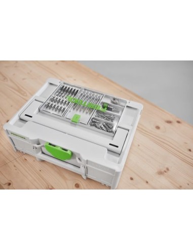 Festool Coffret de forets hélicoïdaux BKS SYS3 D3-8 K CE/W