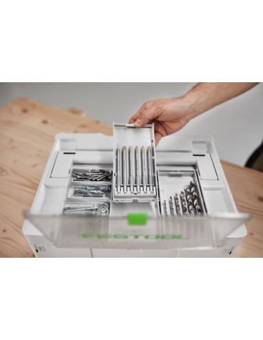 Festool Coffret de forets hélicoïdaux BKS SYS3 D3-10 CE/W