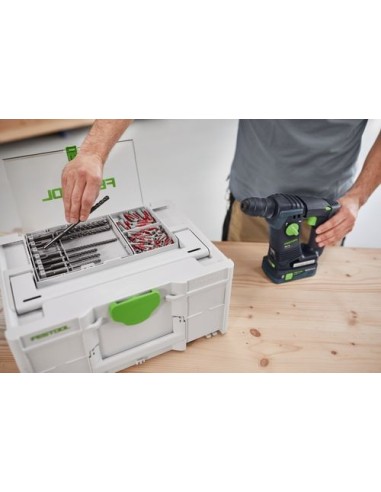 Festool Coffret de forets hélicoïdaux BKS SYS3 D5-12 SDS