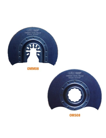 87mm Hoja Radial con Dientes para Madera
