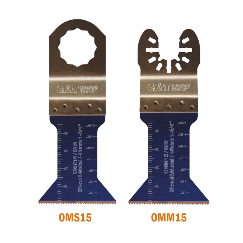 45mm Lama Taglio dal Pieno e Rifilatura per Legno e Metallo