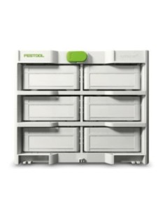 Festool Systainer³ Rack SYS3-RK/6 M 337-Set