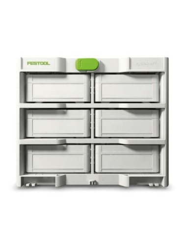 Festool Systainer³ Rack SYS3-RK/6 M 337-Set