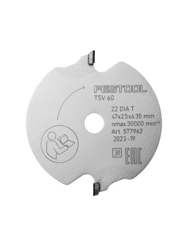 Festool Vorritz-Sägeblatt WOOD FINE CUT SPECIAL DIA 47x2,5x6,35 T2