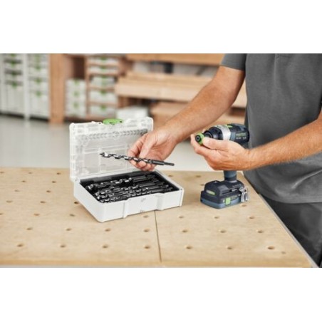 Festool Set de mèches à simple spirale SYS3 S 76-SB CE-SORT/6