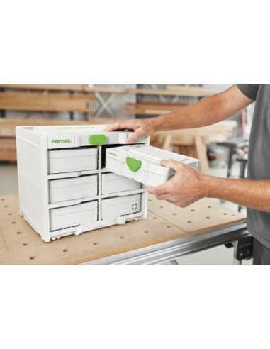 Festool Set de mèches à simple spirale SYS3 S 76-SB CE-SORT/6