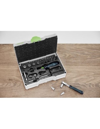 Festool Systainer de clés à cliquets SYS3 S 76-1/4"-CE RA