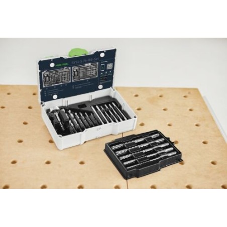 Festool Set di inserti e punte per forare SYS3 S 76-BB-Set