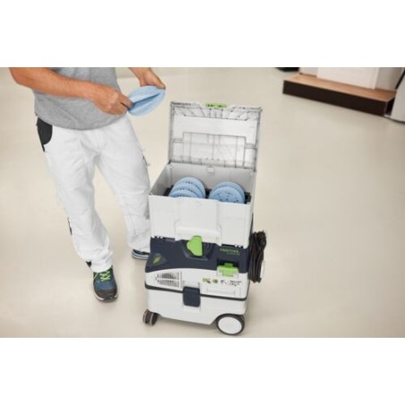 Festool Systainer³ para abrasivos Granat D150 GR SYS
