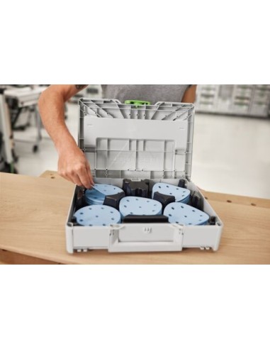 Festool Systainer³ con abrasivi Granat D125 GR SYS