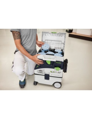 Festool Abrasives Systainer³ Granat D125 GR SYS
