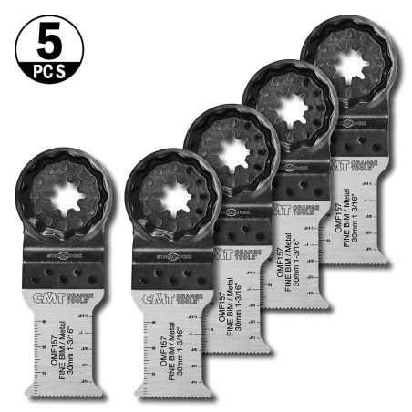 30mm (1-3/16") Plunge and Flush-Cut for Metal. Fine Cut