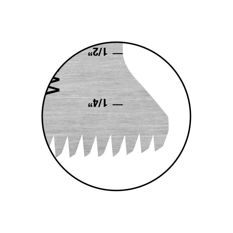 35mm (1-3/8") Precision Cut, Japan toothing for Wood. Long Life