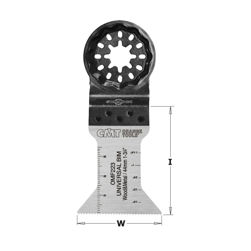 44mm (1-3/4") Blade for Wood & Metal
