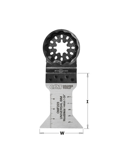 44mm Lama per legno e metallo