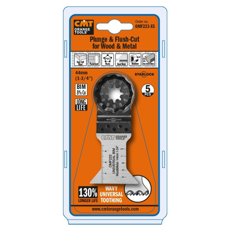 44mm Lame pour bois et métal