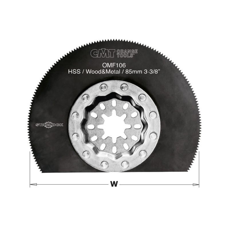 85mm Riff-Radialsägeblatt für Holz & Metall