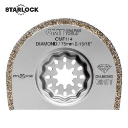 75mm (2-15/16") Diamond Coated Radial Saw Blade, Segmented, Extra-Long Life 2