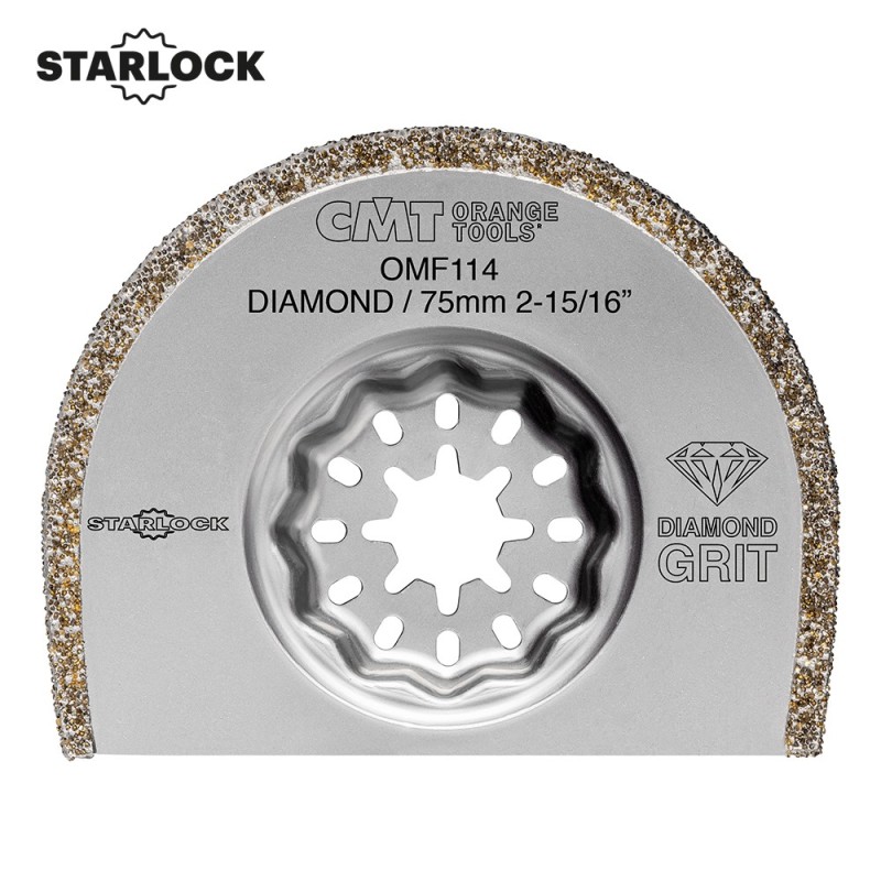 75mm Heja de sierra segmentada de diamante extra-larga duración
