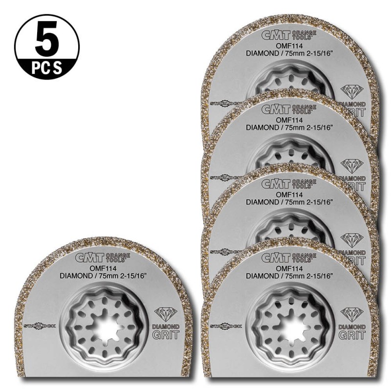 75mm Heja de sierra segmentada de diamante extra-larga duración