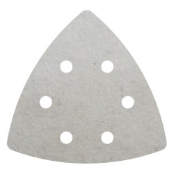 93mm Fieltro pulidor perforado
