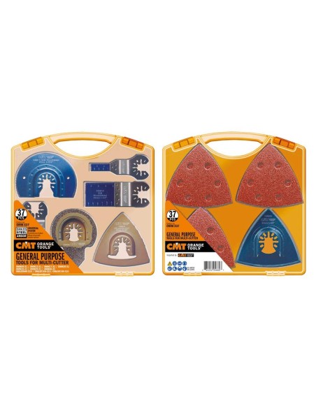 SET 37 PCS- MULTITOOL OSZILLATIONS-SCHLEIFER ZUBEHÖR