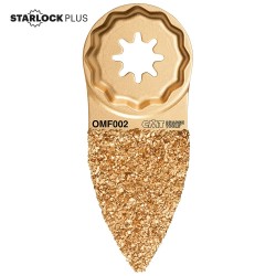 45mm (1-3/4") Carbide Grit Fingertip Rasp, Double-Sided 2