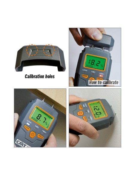 Digital moisture meter