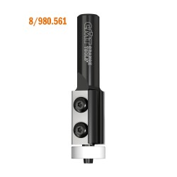 Fraises avec plaquettes réversibles et roulement à affleurer sur matériaux composites 2