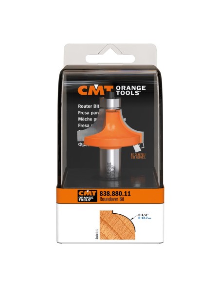 Roundover router bits