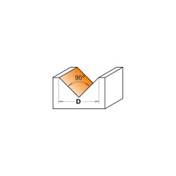 90°-V-Nutfräser 2