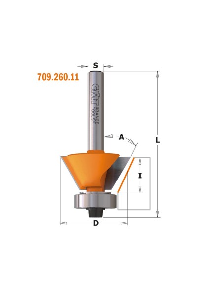 Combination trimmer router bits