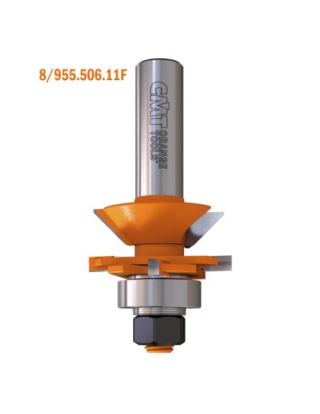 V-Tongue & groove router bit set