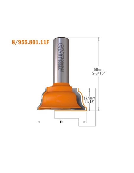 Window sash router bit sets