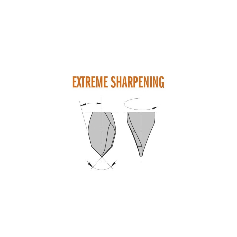 Solid Carbide Dowel Drills for Through Holes - LONG LIFE SHARPENING, S10mm - L70mm