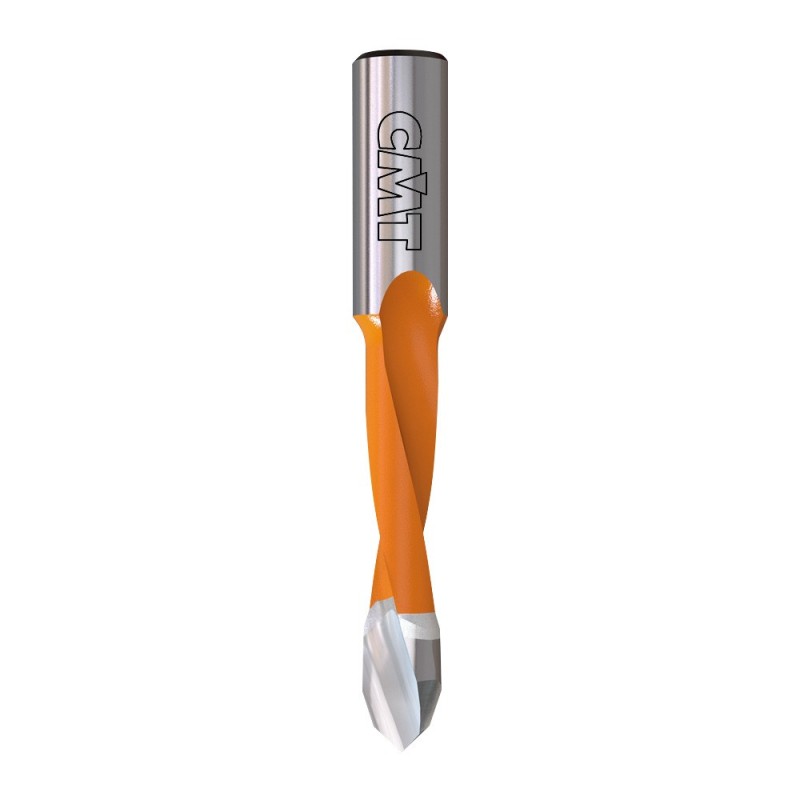 Dowel Drills for Through Holes - LONG LIFE SHARPENING, S10mm - L70mm