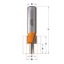 Schraubenschlitzfräser für Flachsenkköpfe 2