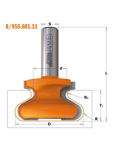 Griffleistenfräser