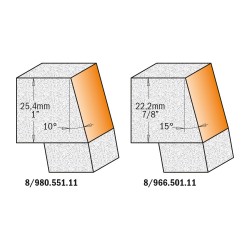 Fasenfräser für Mineralwerkstoffe 2