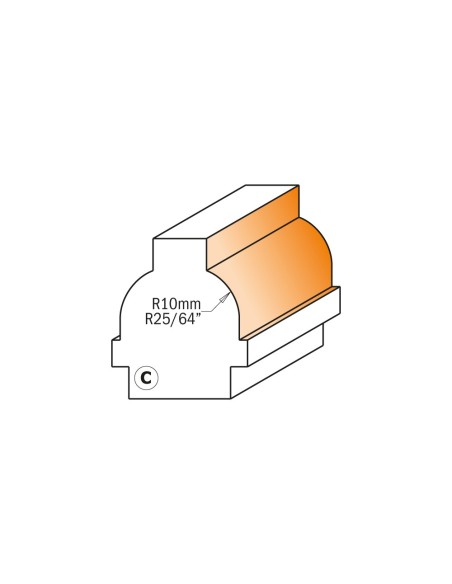 Ovolo sash router bits