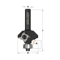 Roundover bits with insert knives 2