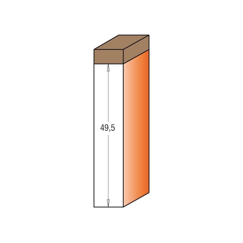 Frese a taglienti diritti per rifilare con coltelli reversibili, Z1 - Z2