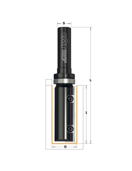 Pattern router bits with insert knives, Z1 - Z2